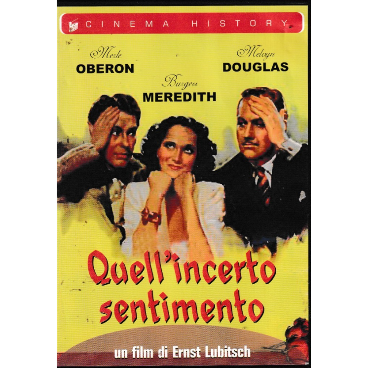 DVD Quell'incerto sentimento ITA usato ed. Cinema History B77