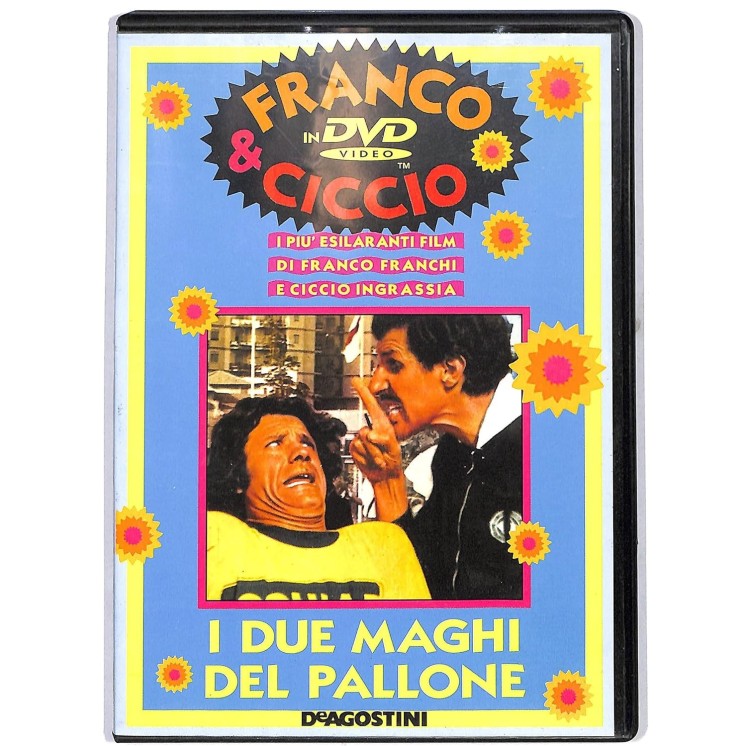DVD Franco Ciccio : Due maghi pallone ITA usato EDIT. ed. Planeta DeAgostini B77