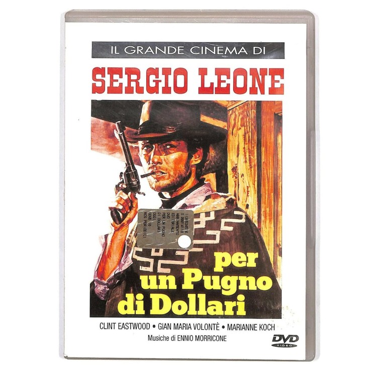 DVD Cinema Sergio Leone : Per un pugno di dollari ITA usato EDITORIALE B77