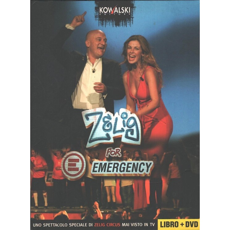 DVD Zelig for emergency + libro ITA usato ed. Kowalsky B77