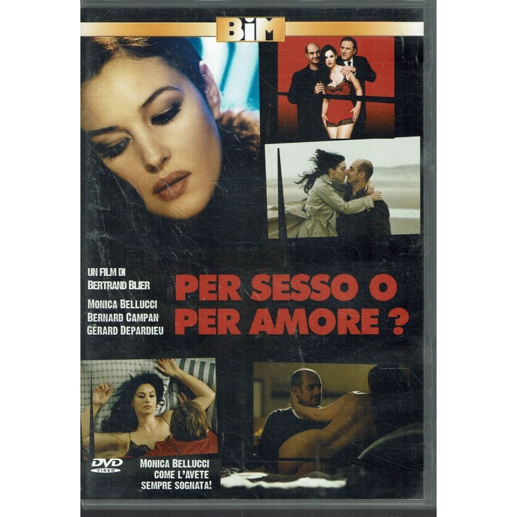 DVD Per sesso o per amore? ITA usato EDITORIALE ed. BIM B77