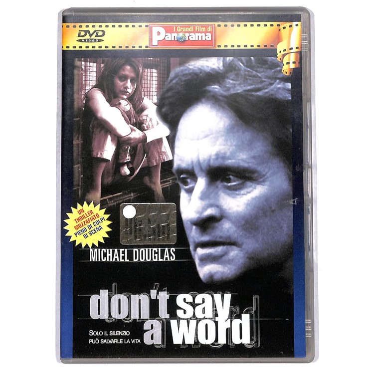DVD Don't say a word ITA usato EDITORIALE ed. Panorama B77