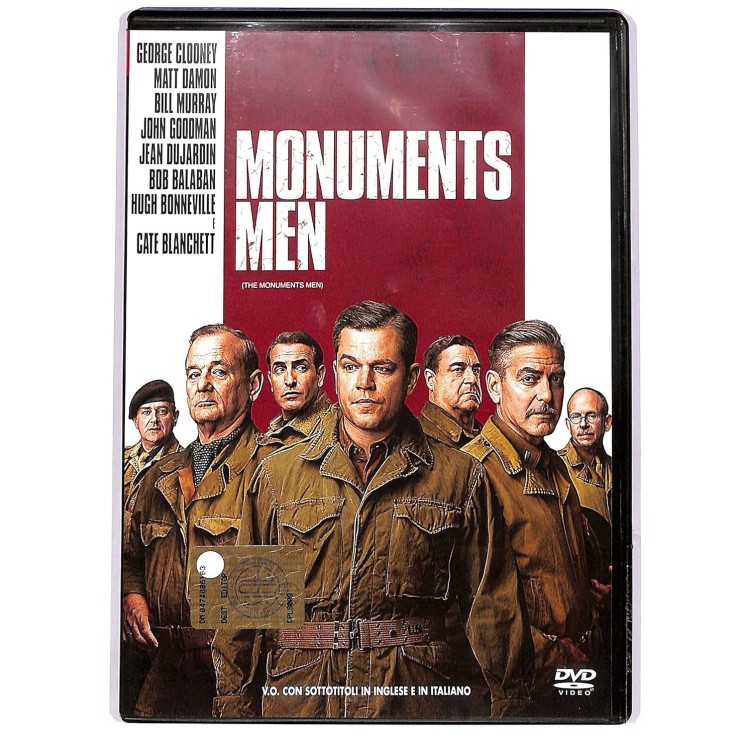 DVD Monuments men ITA usato EDITORIALE ed. 20th Century Fox B66