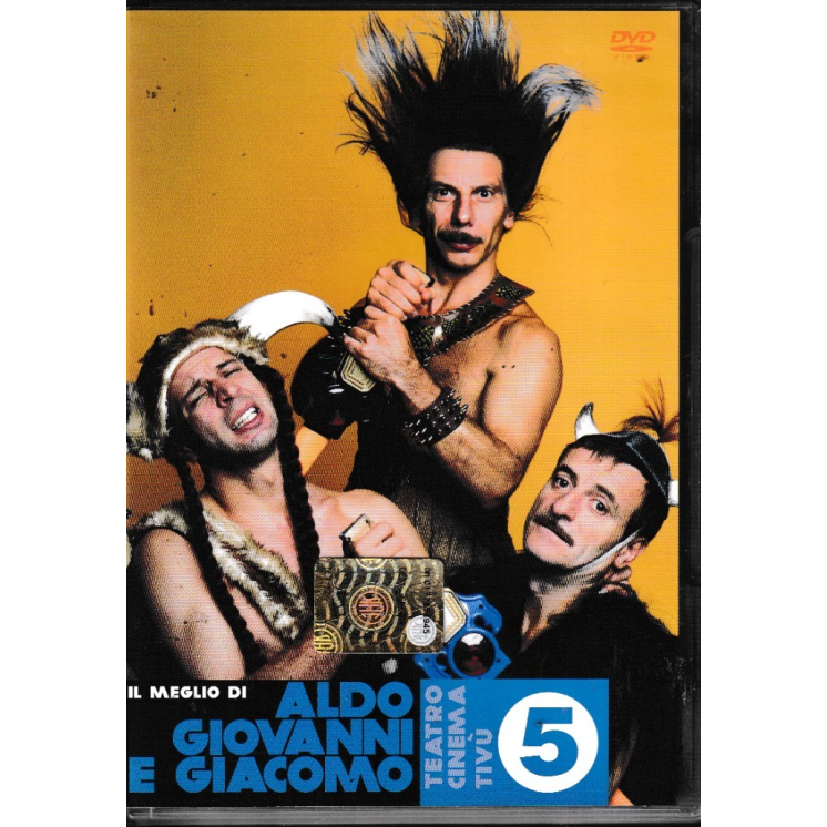 DVD Il meglio Aldo Giovanni Giacomo 5 ITA usato EDIT. ed. Corriere Sera B76