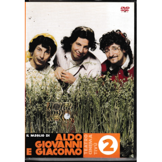 DVD Il meglio Aldo Giovanni Giacomo 2 ITA usato EDIT. ed. Corriere Sera B76