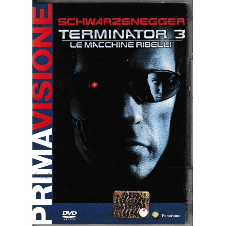 DVD Prima visione : Terminator 3 ITA usato EDITORIALE ed. Panorama B51