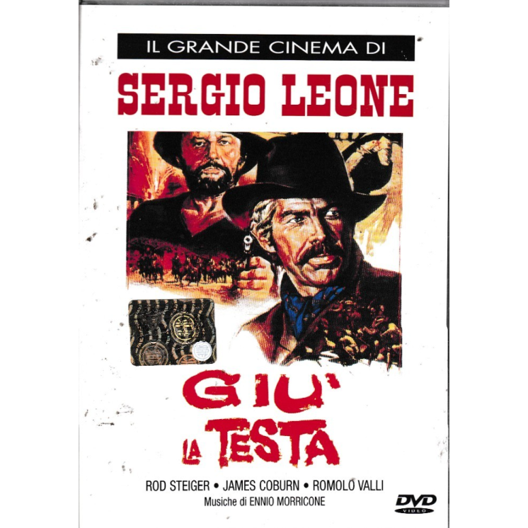 DVD Grande cinema Sergio Leone : Giù la testa ITA usato EDIT. B52