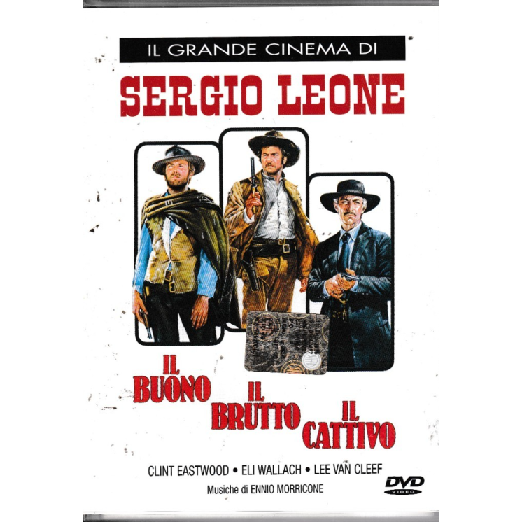 DVD Grande cinema Sergio Leone : Buono brutto cattivo ITA usato EDIT. B52