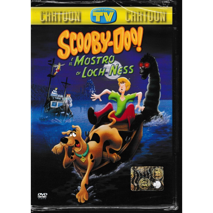 DVD Scooby Doo mostro Loch Ness ITA usato EDITORIALE ed. Tv Sorrisi Canzoni B78