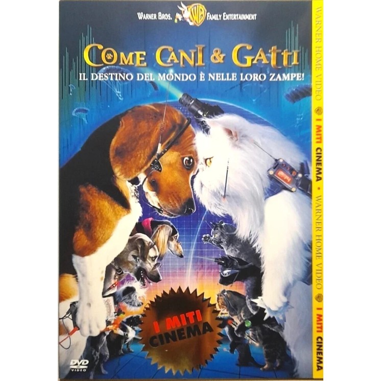 DVD Come cani e gatti ITA usato ed. Warner Bros B78