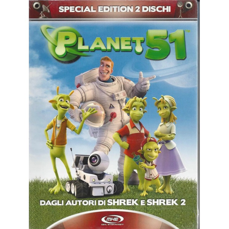 DVD Planet 51 edizione speciale 2 dischi ITA usato ed. Mhe B78
