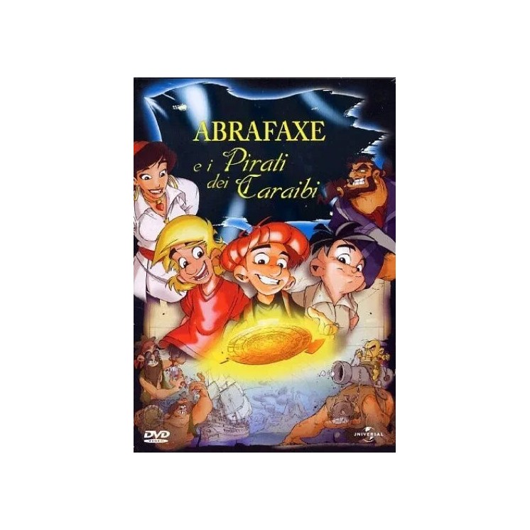 DVD Abrafaxe e i pirati dei Caraibi ITA usato ed. Universal B78