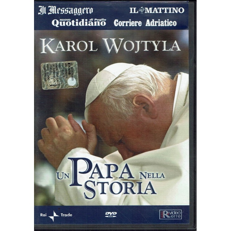 DVD Karol Wojtyla un Papa nella storia ITA usato EDIT. ed. Rai Cinema B78