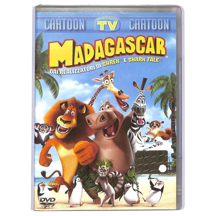 DVD Madagascar ITA usato EDITORIALE ed. Tv Sorrisi e Canzoni B78