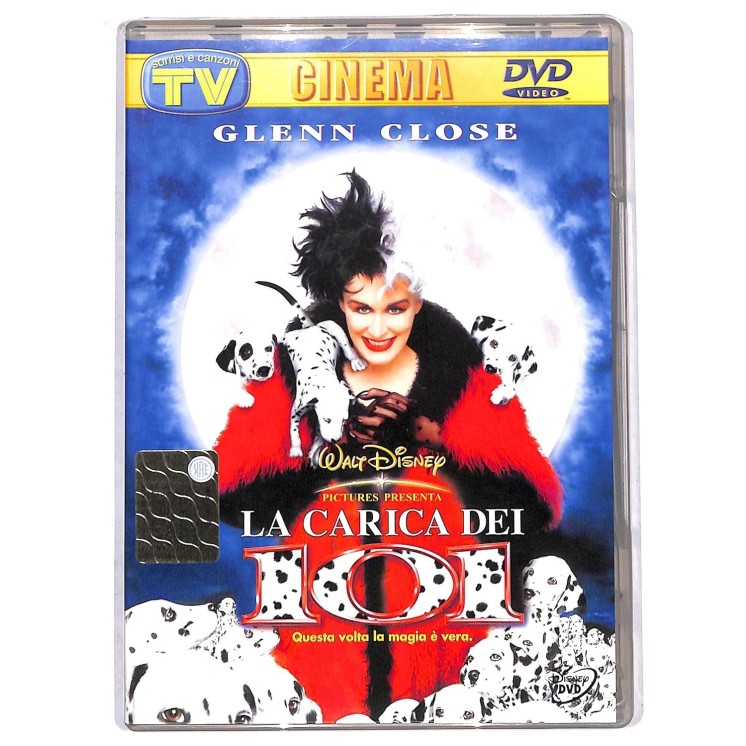 DVD La carica dei 101 ITA usato EDITORIALE ed. Tv Sorrisi e Canzoni B78