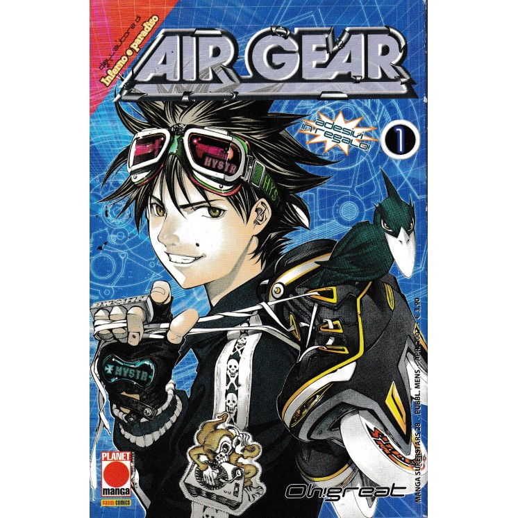 Air Gear  1 di Oh Great I edizione USATO ed. Panini Comics