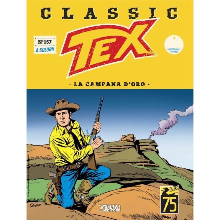 Classic Tex 157 a colori la campana d'oro di Bonelli USATO ed. Bonelli