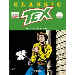 Classic Tex 129 a colori due degni rivali di Bonelli USATO ed. Bonelli