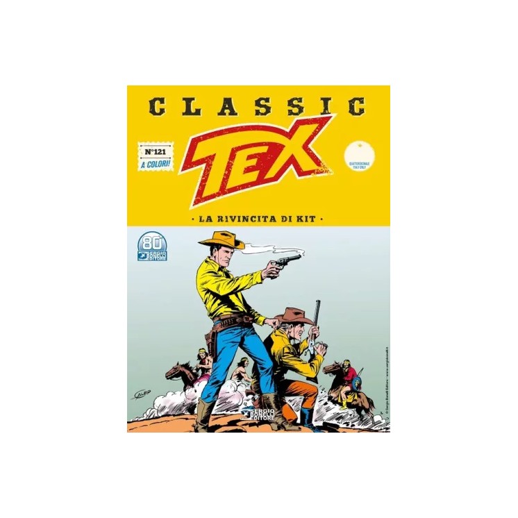 Classic Tex 121 a colori la rivincita di Kit di Bonelli USATO ed. Bonelli