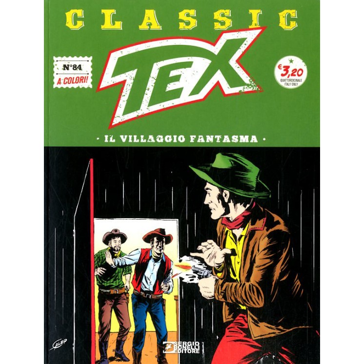 Classic Tex  84 a colori villaggio fantasma di Bonelli USATO ed. Bonelli