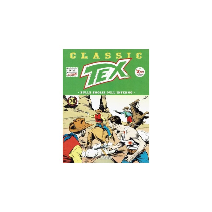 Classic TEX  30 a colori sulle soglie dell'inferno USATO ed. Bonelli