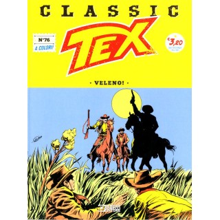 Classic Tex  76 a colori veleno di Bonelli USATO ed. Bonelli