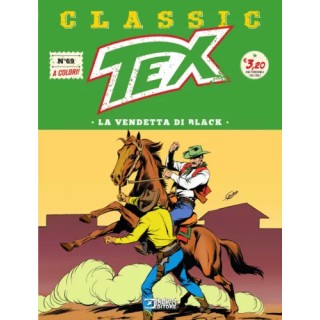 Classic Tex  69 a colori la vendetta di Black di Bonelli USATO ed. Bonelli