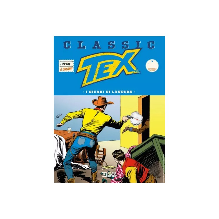 Classic Tex  68 a colori i sicari di Landers di Bonelli USATO ed. Bonelli