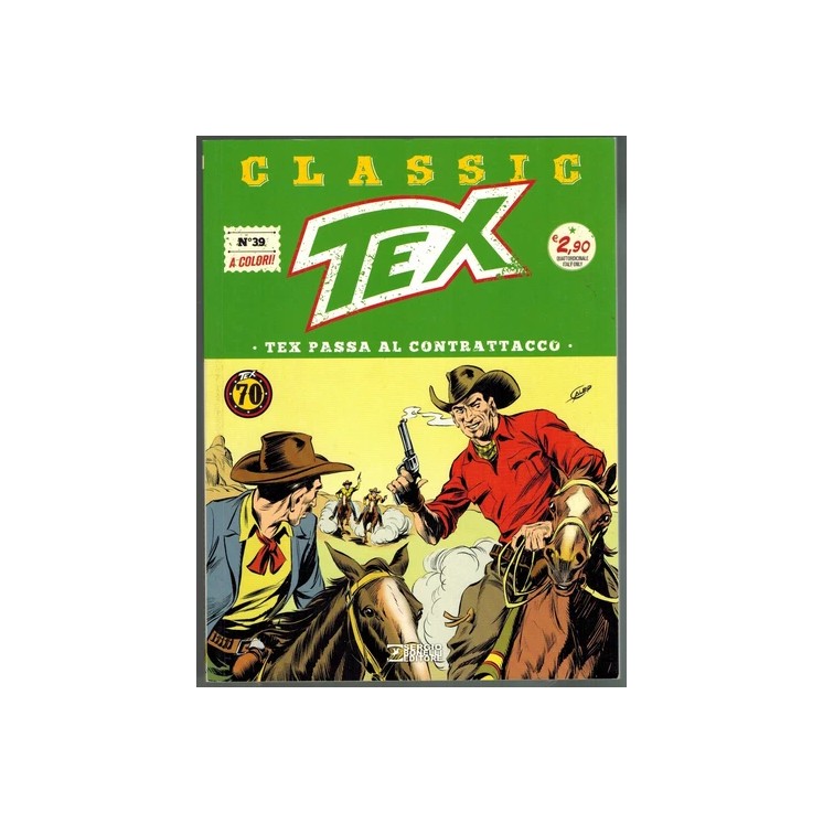 Classic Tex  39 a colori Tex passa al contrattacco di Bonelli USATO ed. Bonelli