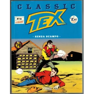 Classic Tex  32 a colori senza scampo di Bonelli USATO ed. Bonelli