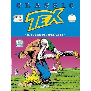 Classic Tex 119 a colori il totem dei Mohicani di Bonelli USATO ed. Bonelli