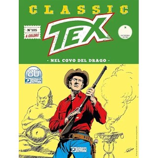 Classic Tex 105 a colori nel covo del drago di Bonelli USATO ed. Bonelli