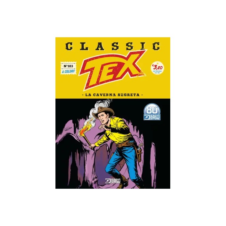 Classic Tex 103 a colori la caverna segreta di Bonelli USATO ed. Bonelli