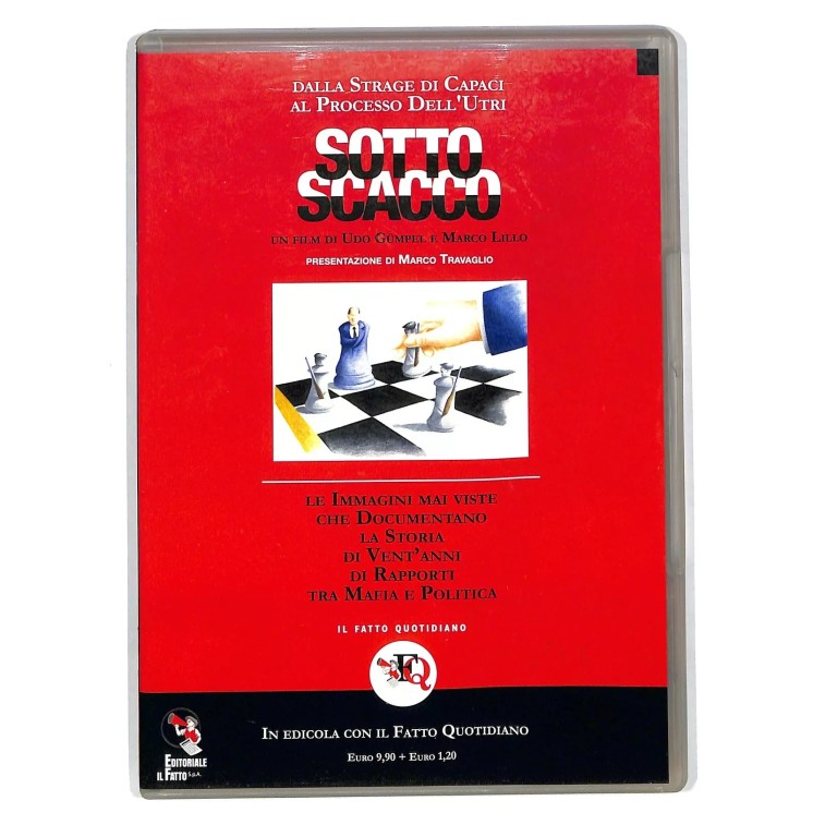 DVD Sotto scacco ITA usato EDITORIALE ed. Fatto Quotidiano B71