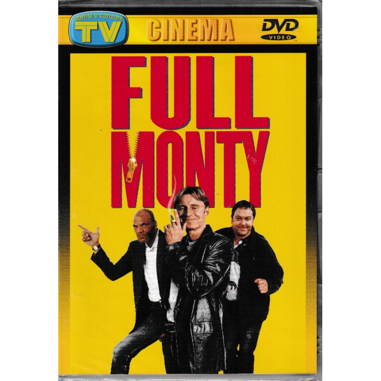 DVD Full Monty ITA usato EDITORIALE ed. Tv Sorrisi e Canzoni B71