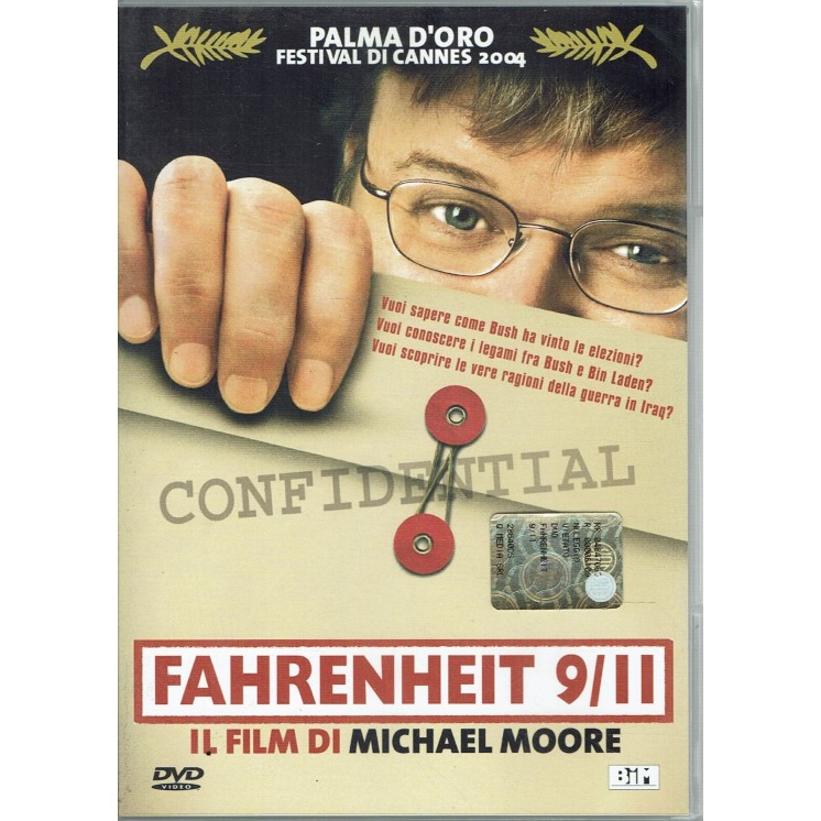 DVD Fahrenheit 9/11 ITA usato EDITORIALE ed. BIM B78