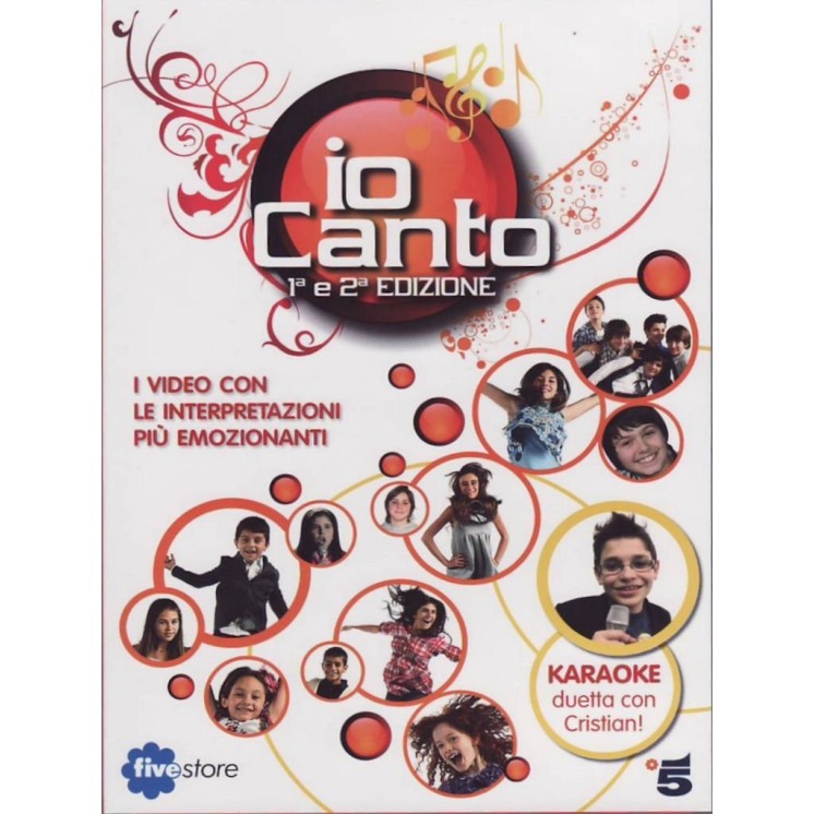 DVD Io canto ITA usato EDITORIALE ed. Five Store B78