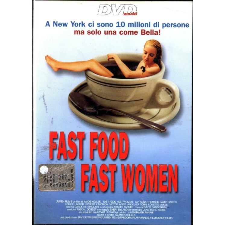 DVD Fast food fast women ITA usato EDITORIALE ed. Elleu B78