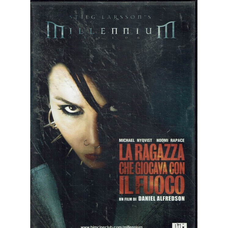 DVD La ragazza che giocava con il fuoco ITA usato ed. BIM B78