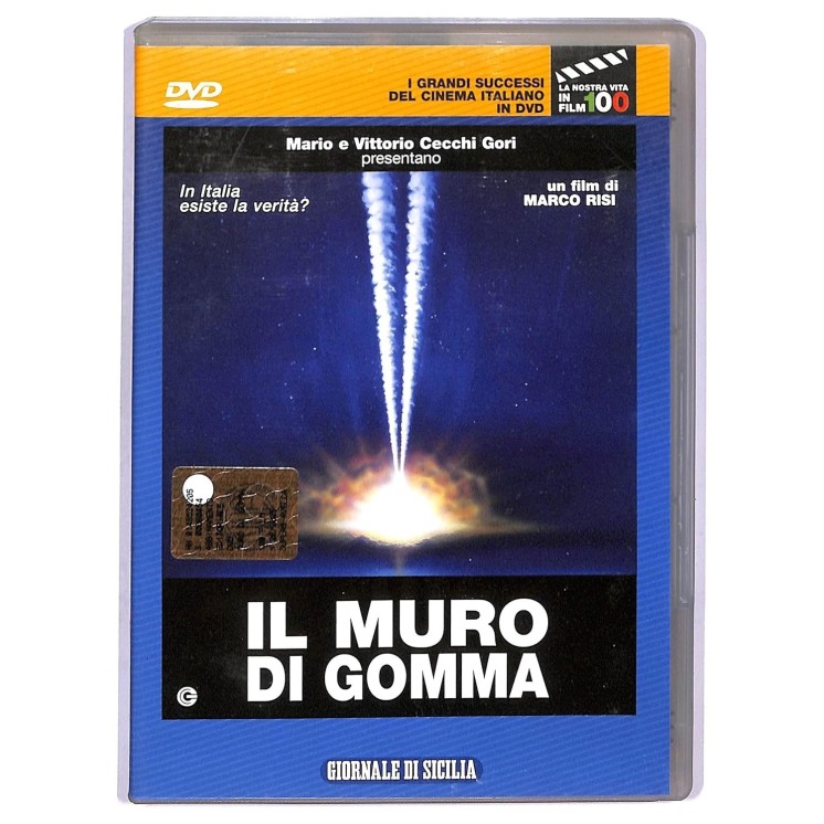 DVD Il muro di gomma ITA nuovo EDITORIALE ed. Il Messaggero B78