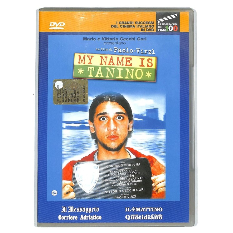 DVD My name is Tanino ITA nuovo EDITORIALE ed. Il Messaggero B78