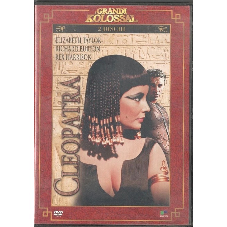 DVD Grandi kolossal : Cleopatra 2 dischi ITA usato EDITORIALE ed. Master B78