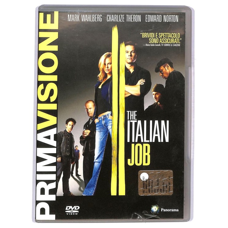 DVD Prima visione : The italian job ITA usato EDITORIALE ed. Panorama B79