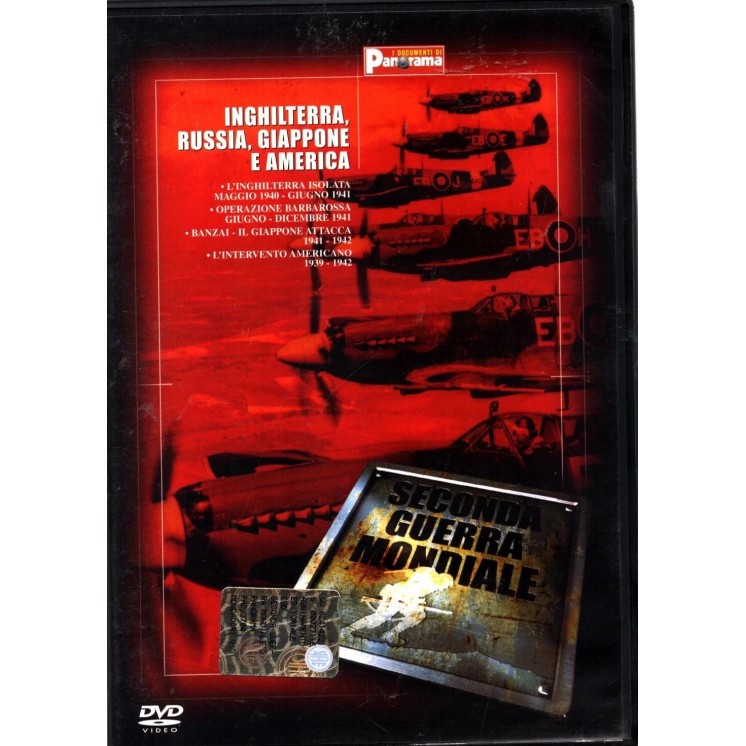DVD Seconda guerra mondiale Inghilterra Russa ITA nuovo EDIT. ed. Panorama B79