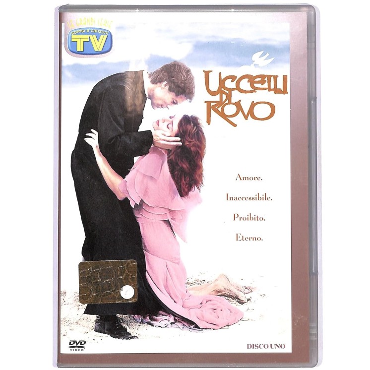 DVD Uccelli di Rovo disco uno ITA nuovo EDITORIALE ed. Tv Sorrisi e Canzoni B79