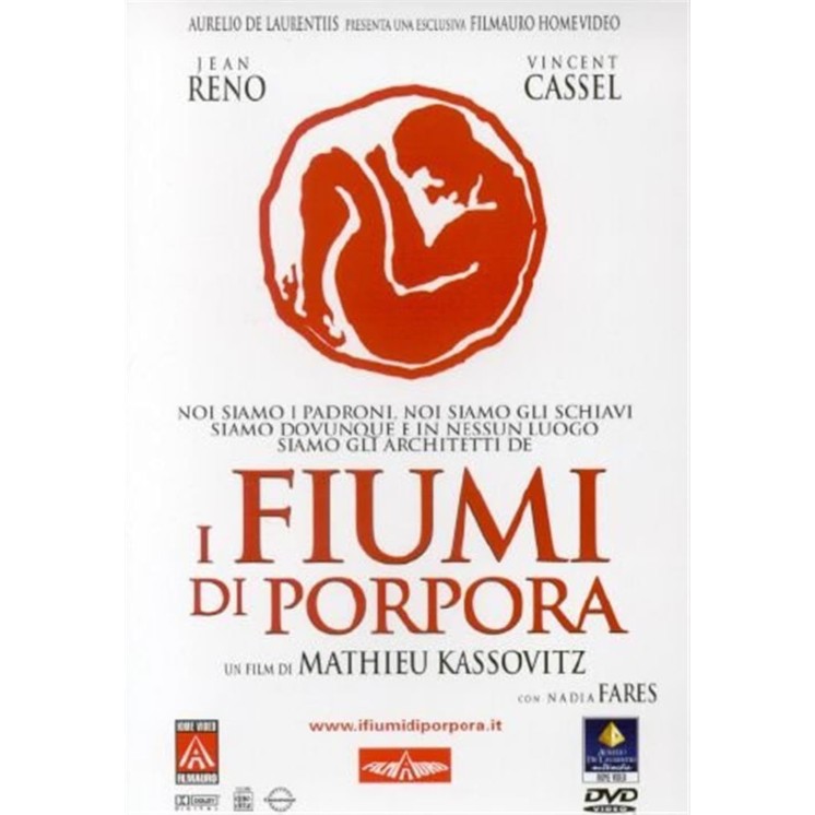 DVD I fiumi di porpora ITA usato ed. Filmauro B79