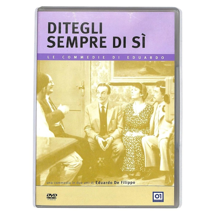 DVD Commedie Eduardo: Ditegli sempre di sì ITA usato ed. 01 Distribution B79