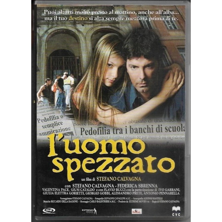 DVD L'uomo spezzato ITA usato ed. CVC B79