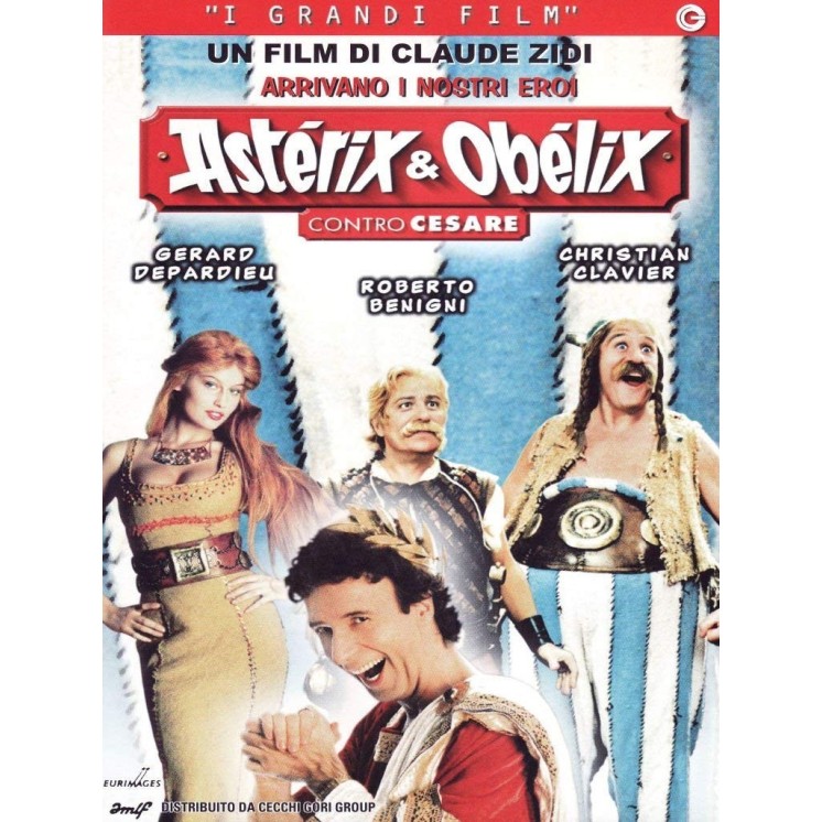 DVD I grandi film : Asterix e Obelix contro Cesare ITA usato ed. Cecchi Gori B79
