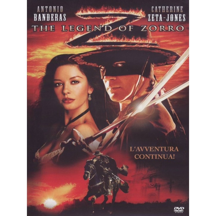 DVD The legend of Zorro ITA usato ed. Columbia Pictures B79